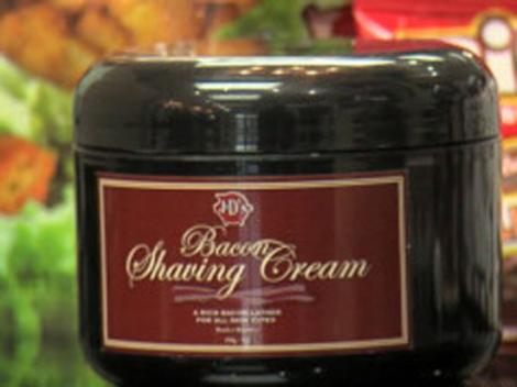 Special pentru barbati! A fost lansata spuma de ras cu aroma de...sunca