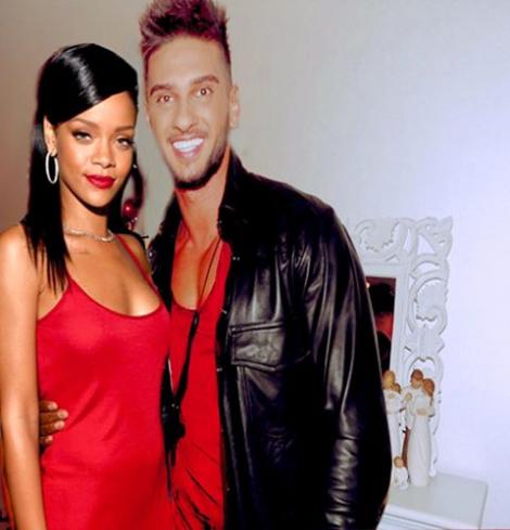 Dorian Popa s-a pozat cu Rihanna! Fanii și-au dat seama că este o fotografie... trucată!