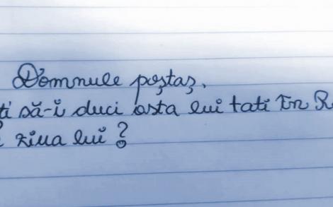 „Domnule poștaș, poți să-i duci asta lui tati în Rai, de ziua lui?”Un copil de șapte ani i-a trimis o scrisoare tatălui mort și a primit răspuns