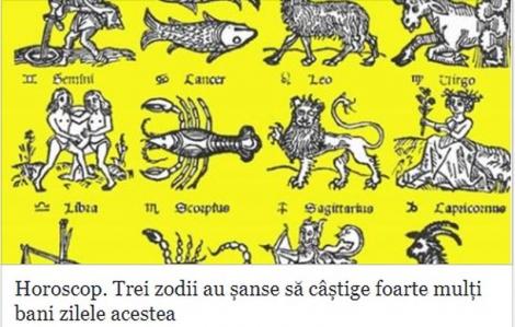 HOROSCOPUL banilor. Camelia Pătrășcanu îți spune care sunt cele trei zodii care astăzi vor primi o sumă importantă!