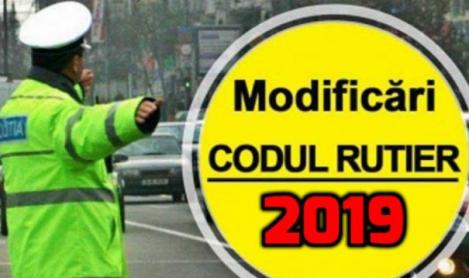 Codul Rutier 2019. Atenție mare șoferi, unele amenzi au crescut și de zece ori!