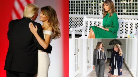 Cum arată Melania la trei luni după ce a părăsit Casa Albă. L-a eclipsat pe Donald la cea mai recentă apariție