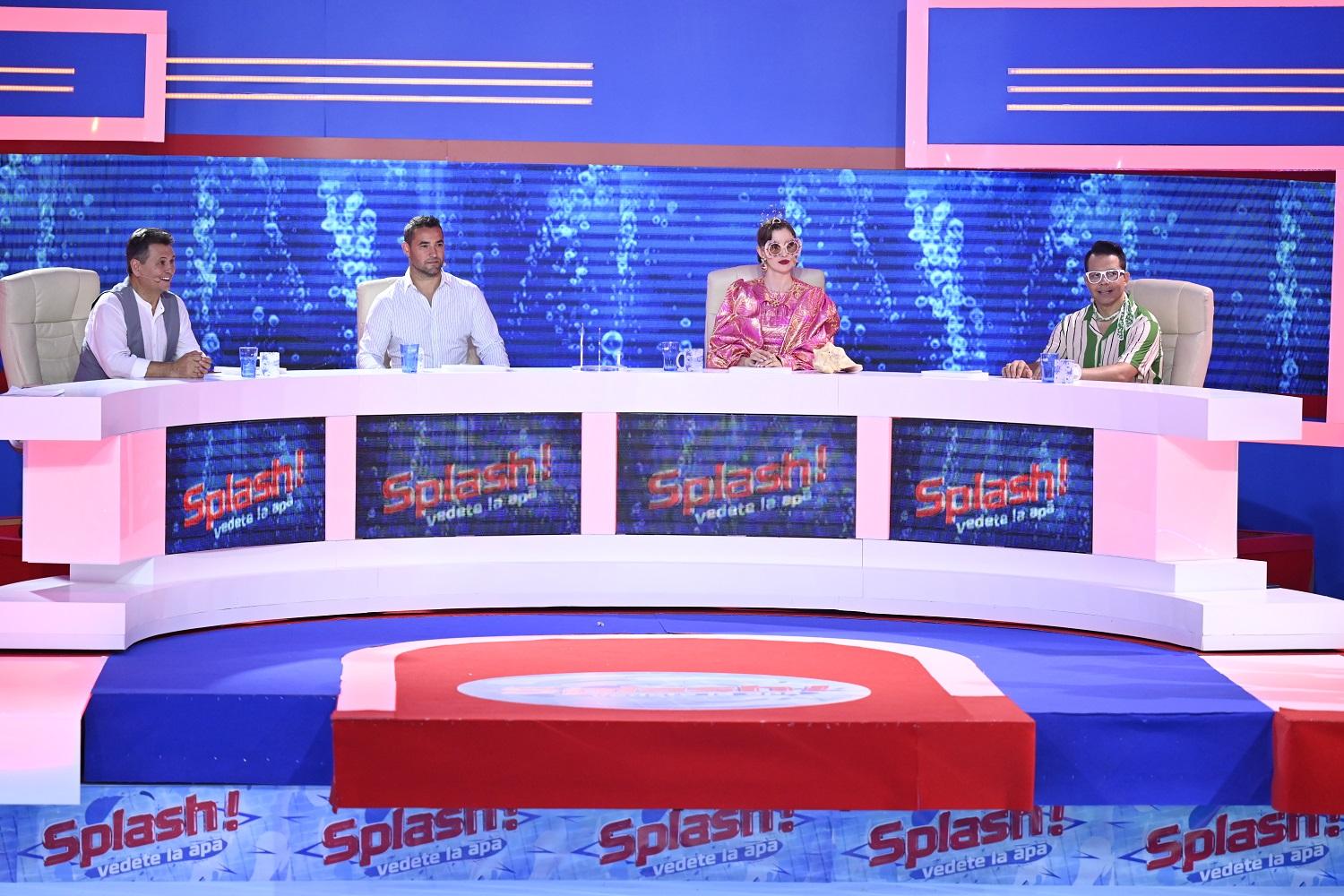Jurații Splash! Vedete la apă