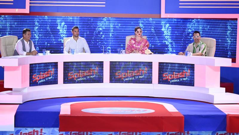 Jurații Splash! Vedete la apă