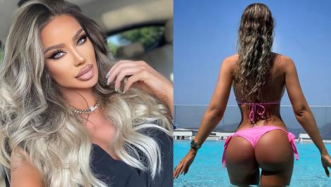 Bianca Drăgușanu s-a lăsat pozată goală în cadă și acoperită doar cu trandafiri. Imaginea care a pus pe jar