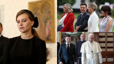 Ce a apărut pe contul Olenei Zelenska, soția președintelui Volodimir Zelenski. Mesajul ei în plin război Ucraina - Rusia
