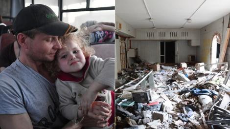 Imagini cutremurătoare din Mariupol, orașul ucrainean unde încă se dau lupte crâncene. 20.000 de civili au pierit