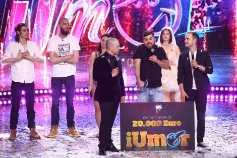 Finala iUmor, sezonul 12. Mihai Radu este câștigătorul sezonului 12 iUmor. A primit marele premiu de 20.000 euro. Cum a reacționat
