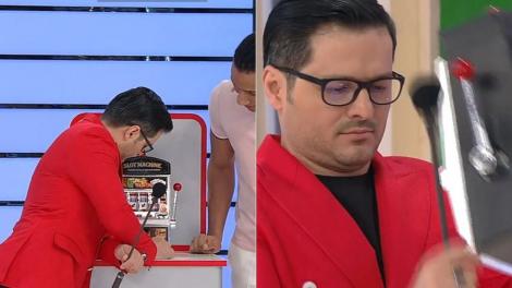 Prețul cel bun, 26 mai 2022. Liviu Vârciu, ”păcălit” de pușculița slot machine. Reacția lui a provocat hohote de râs