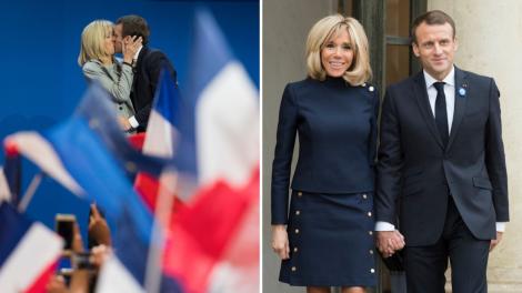 Emmanuel Macron are o soție cu 25 de ani mai în vârstă. Care a fost reacția părinților la aflarea veștii că se iubește cu Brigitte