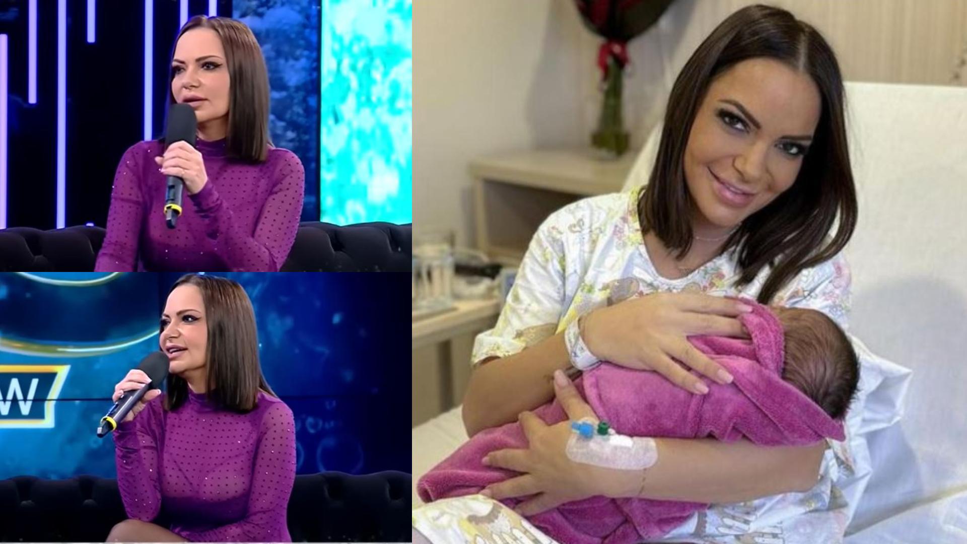Andreea Antonescu, despre numele ales pentru fetița ei: „O reprezintă 100%”. Ce emoții a avut înainte de naștere