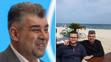 Fiul lui Marcel Ciolacu s-a cununat civil la Buzău: „Sper să mă facă bunic cât mai curând”. Cum arată nora premierului României