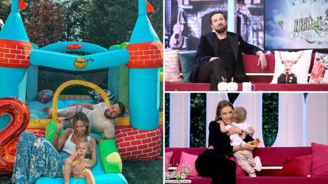 Fiul lui Dani Oțil și al Gabrielei Prisăcariu a împlinit doi ani. Ipostazele emoționante cu Tiago, publicate de părinții săi
