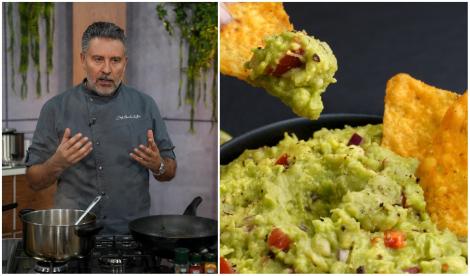 Cum se face cea mai bună rețetă de guacamole cu roșii și usturoi. Rețeta simplă și gustoasă a lui Chef Alexandru Sautner