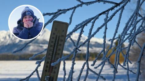După codul galben de ninsori, vine gerul. Ce avertizează meteorologii pentru zilele următoare