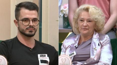 Mireasa sezonul 11, 19 martie 2025. Adrian și doamna Dorina, discuție tensionată în live: ”Sunteți Iuda”