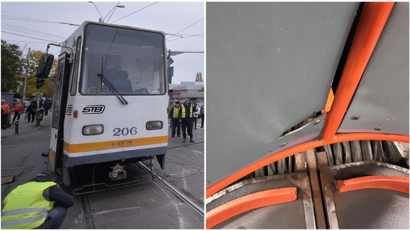 ANPC a oprit 23 de tramvaie din circulație! Prima reacție a conducerii STB cu privire la neregulile identificate la fața locului