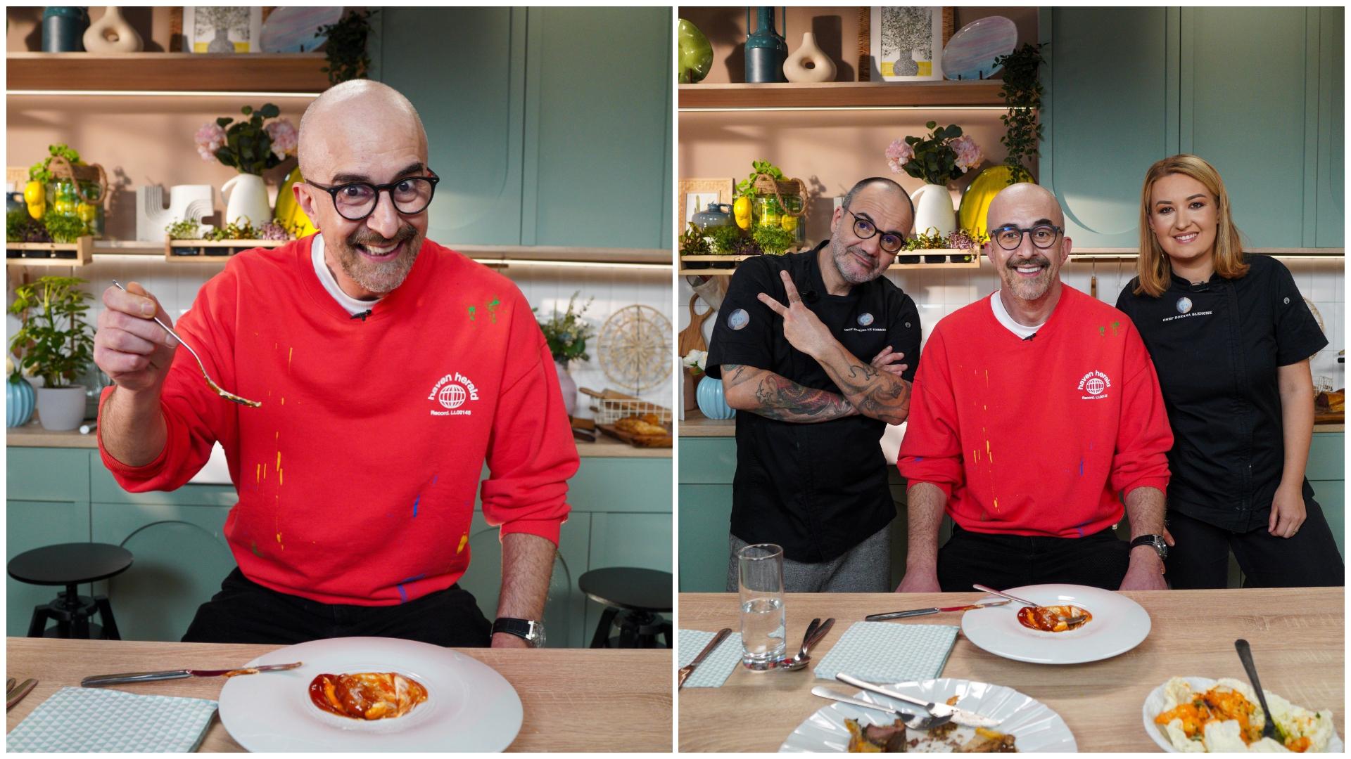 Hello Chef sezon 9, 29 martie 2025. Rețeta Roxanei Blenche pentru chefal prăjit cu mămăligă. Verdictul lui Vlad Craioveanu