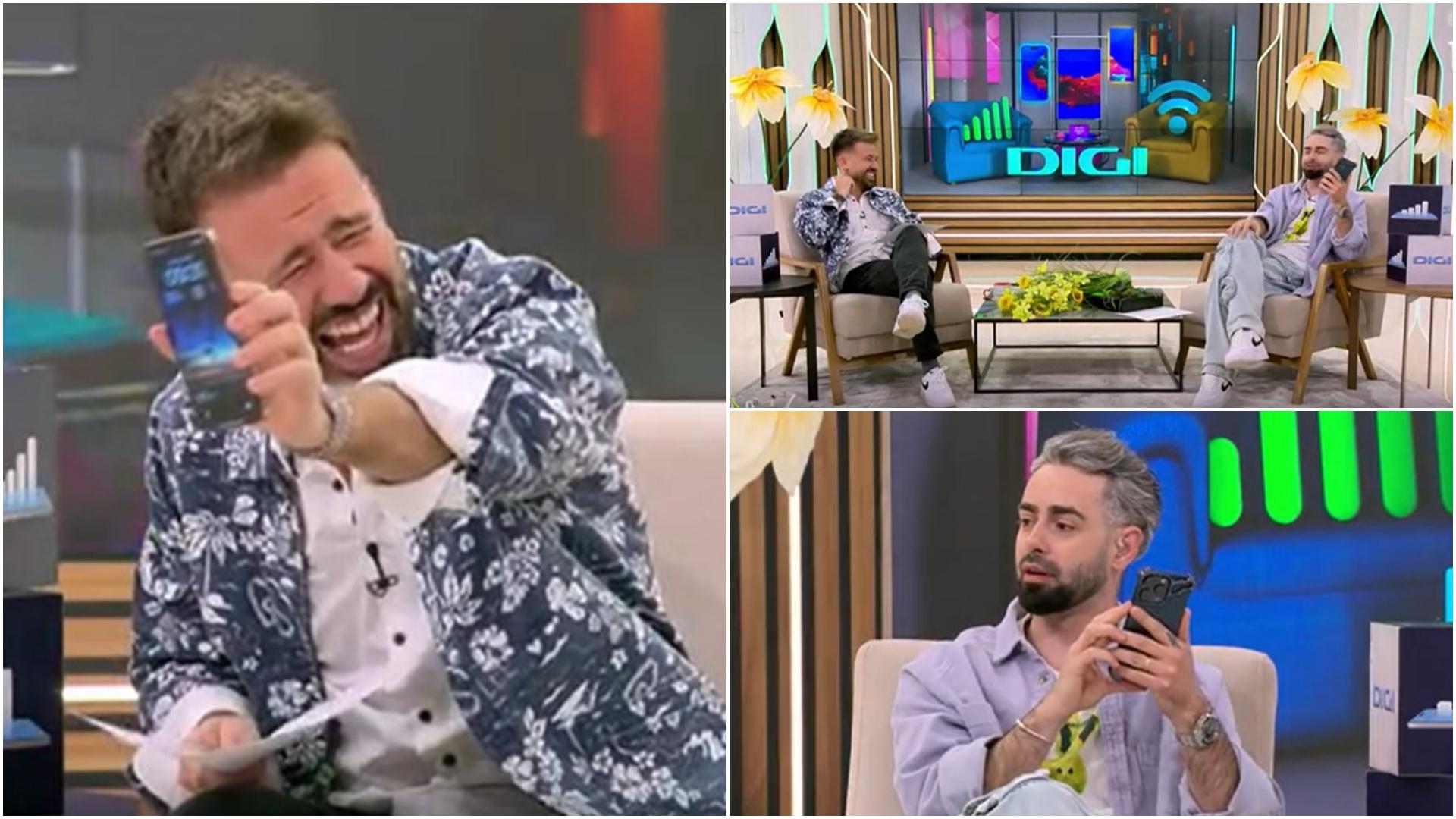 Florin Ristei și Radu Bucălae și-au dezvăluit cele mai mari temeri legate de telefon. Ce e mai rău: fără baterie sau fără semnal?