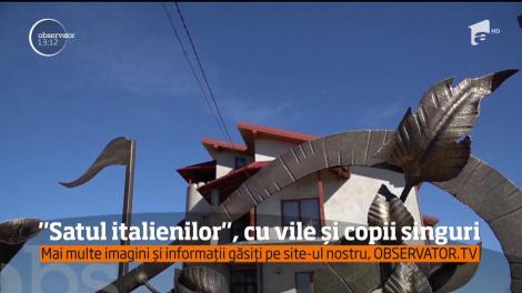 Satul din România care are peste 70% din părinți plecați în Italia! Comuna Dersca din Botoșani și copiii crescuți de bunici în vilele luxoase