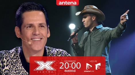 X Factor sezonul 11, 26 ianuarie 2025. Sebastian Moroșan a interpretat piesa „Take me home, Country roads” de John Denver