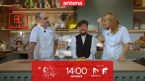 Hello Chef sezonul 9, 12 aprilie 2025. Confruntarea dintre Roxana Blenche și chef Samuel. Verdictul lui Bogdan Simion